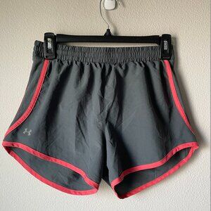 Under Armour Gray and Pink Athletic Shorts - Size XS